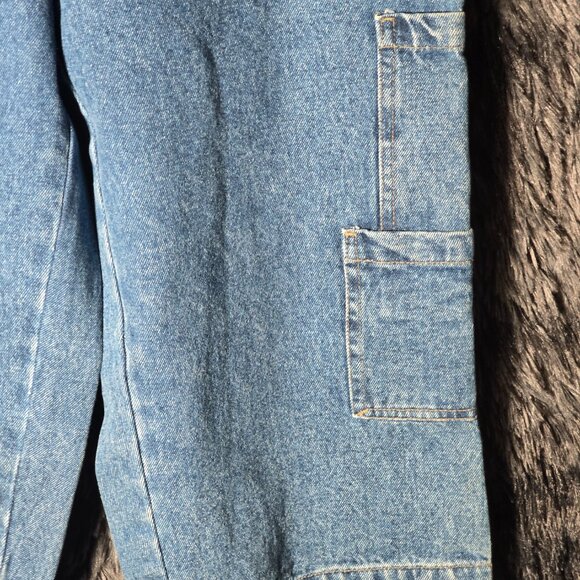 OTB On The Brink Denim Carpenter Shorts Men’s 28 Y2K Vintage Deadstock - Picture 4 of 10